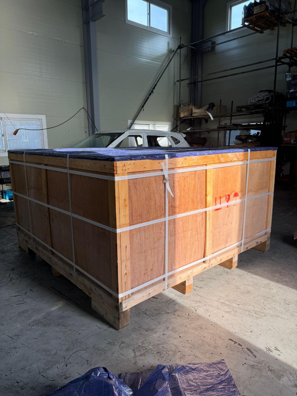 Коробка упакована